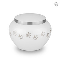 HU 212 M Metaal dierenurn medium met gravure