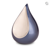 FPU 103 Metaal urn Teardrop met gravure
