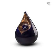 FPU 001 M Keramische medium urn Celest met gravure
