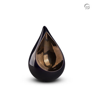 Gravure configurator FPU 005 S Keramische mini urn Celest met gravure