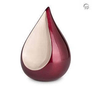 Gravure configurator FPU 104 Metaal urn Teardrop met gravure