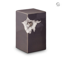 KU 015 Keramische urn met gravure