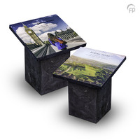 Aluminium Gedenkplaat 50x50x3 cm