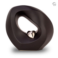 KU 040 Keramische urn met gravure