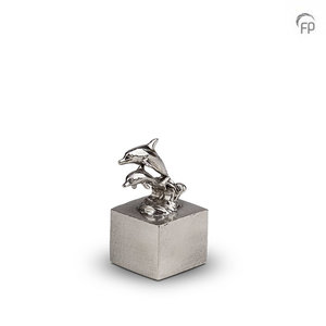 Tingieterij de Geest GGP 100 Ash sculpture silver tin - Free to play on the waves