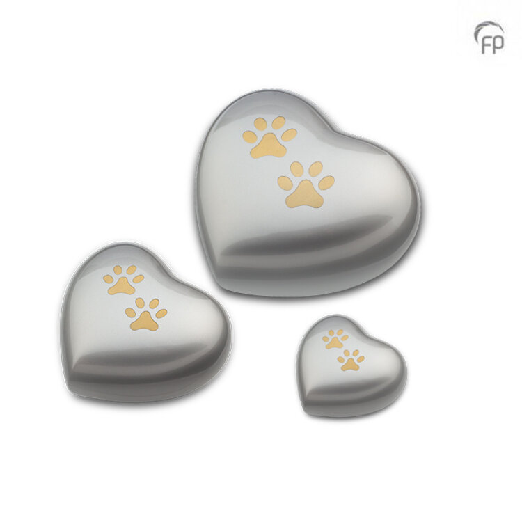 Heart shaped cheap pet urns
