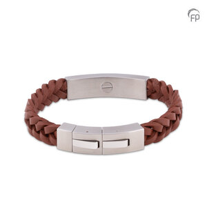 MOL 207 Bracelet Leather and stainless steel