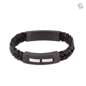 MOL 208 Bracelet Leather and stainless steel