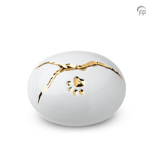 KU 209 Keramik Tierurne Kintsugi