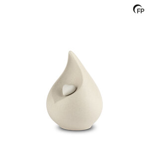 FPU 047 S Porcelain small urn Celest