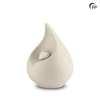FPU 047 M Porseleinen medium urn Celest