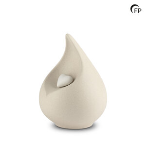 FPU 047 M Urna mediana de porcelana Celest