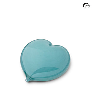 Memory Crystal GU 112 S Urna pequeña de cristal corazon