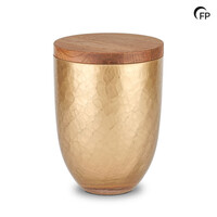 GU 403 Crystal urn Oak Crackel