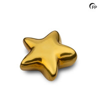 FPU 154 Keramike kunsturne Mini-Urne Asteri Goldfarben