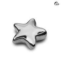 FPU 155 Ceramic art urn keepsake Asteri Silver colour