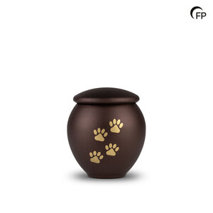 HU 903 M Urna de mascota de metal mediana - Bronze Memory