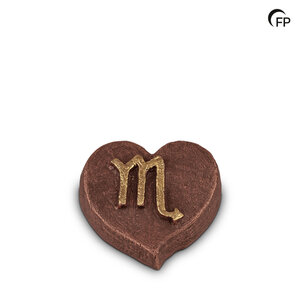 Geert Kunen  UGK 518 K Relicario de cerámica Astro - Escorpio