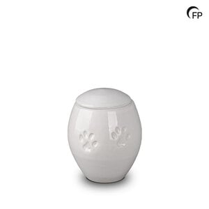 Mastaba Ceramika KU 911 S Urna de mascota de cerámica pequeña