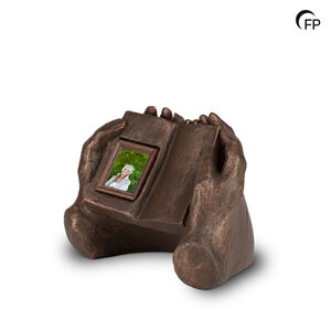 Geert Kunen  UGK 105 A Urna de cerámica bronce