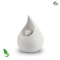 FPU 025 M Urna mediana de biodegradable Celest