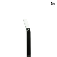 Identification Stand 43x2cm, Acrylic Black