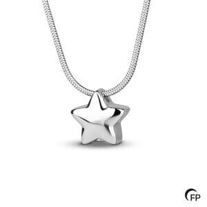 RS 006 Stainless steel ash pendant - Stella