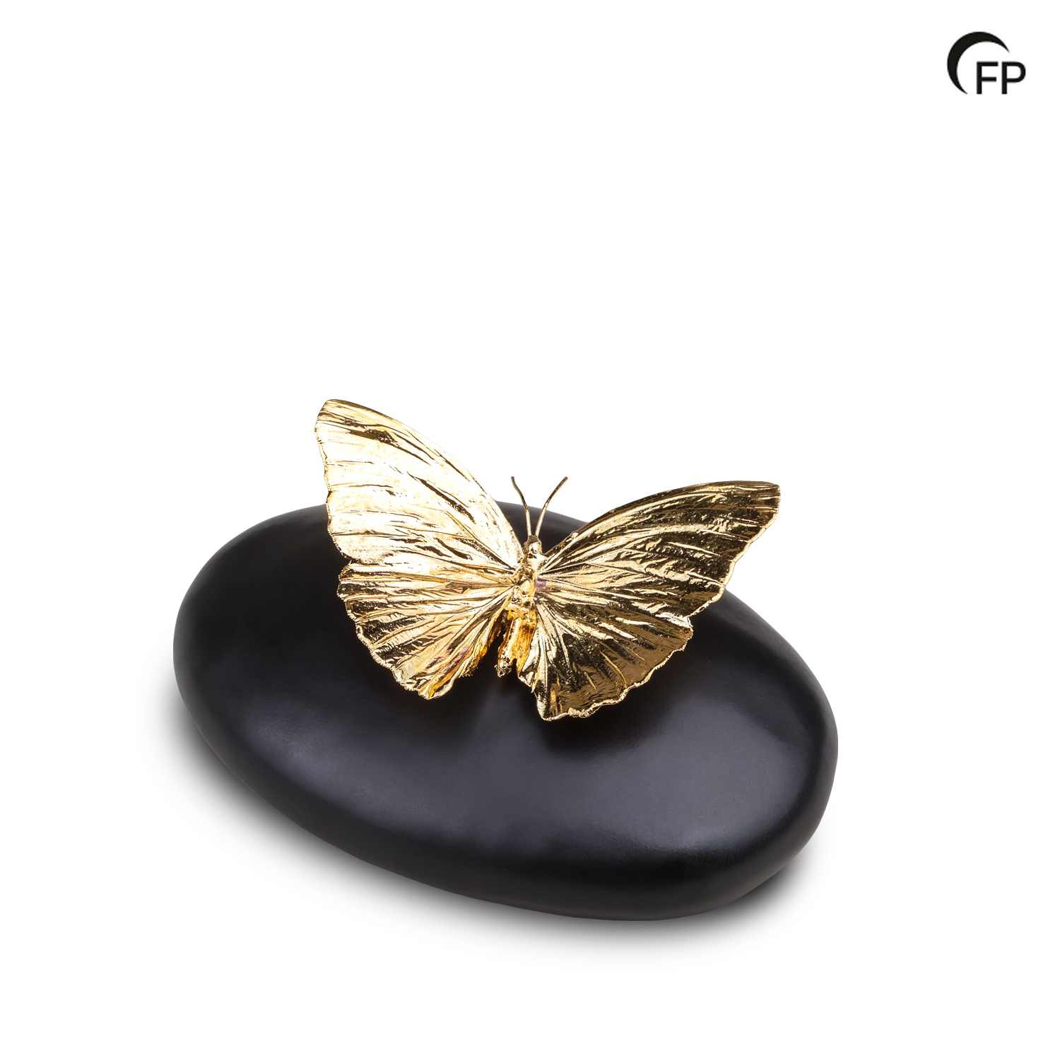 Schmetterling in 24-karätigem Gold