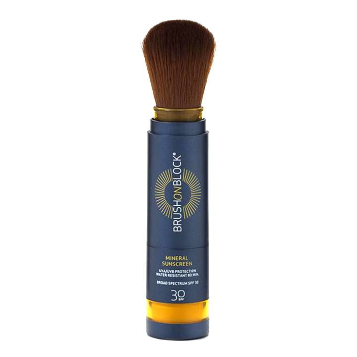 Susan Posnick Pinsel auf Block Sunscreen SPF30