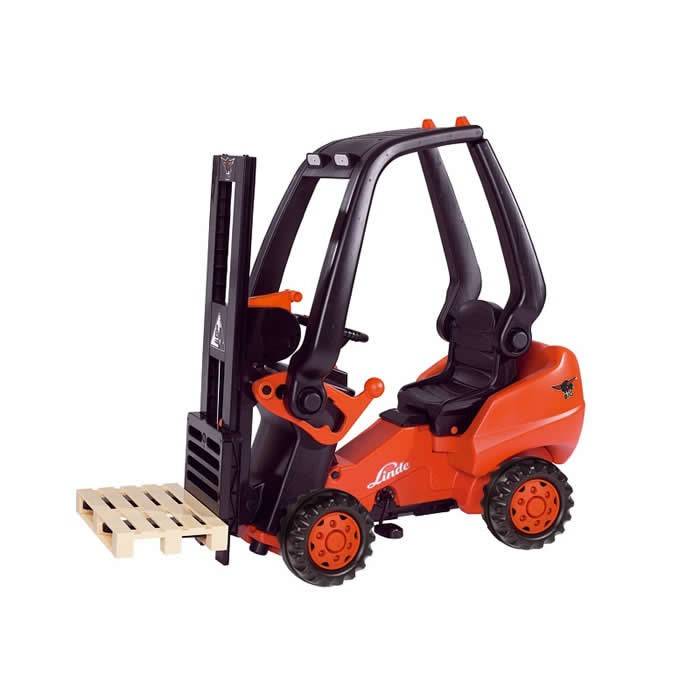 BIG Linde heftruck Outdoorspeelgoed Bijna 1000m2 indoor BIG Linde heftruck Recreatiespeelgoed