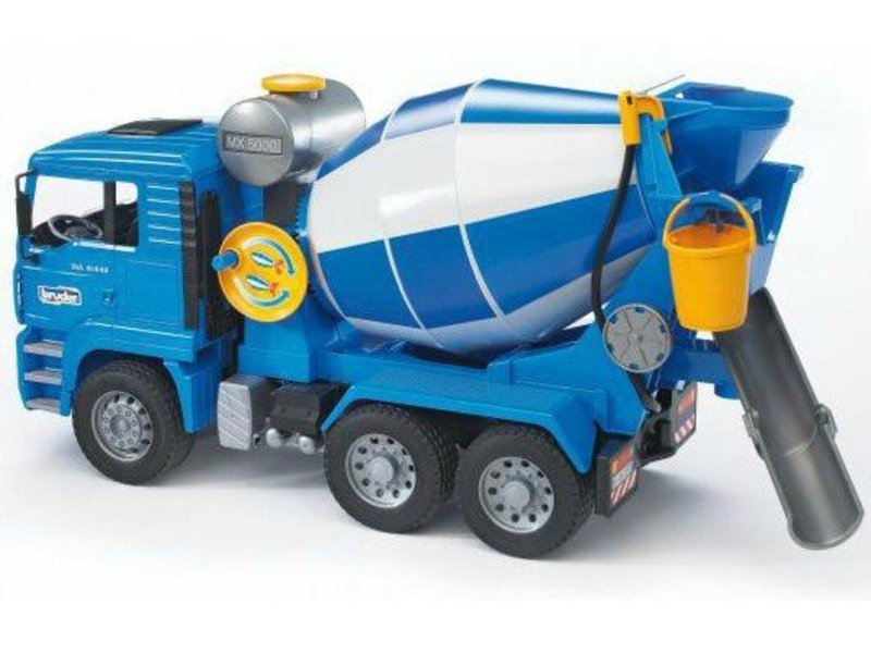 Bruder 2744 MAN cement mixer Outdoorspeelgoed Bijna 1000m2 indoor speelgoed en fietsplezier!