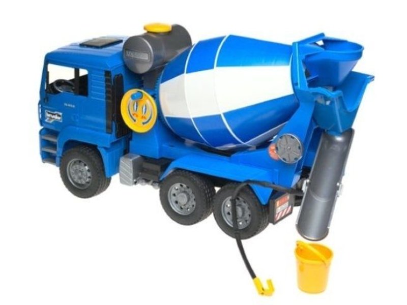 Bruder 2744 MAN cement mixer Outdoorspeelgoed Bijna 1000m2 indoor speelgoed en fietsplezier!