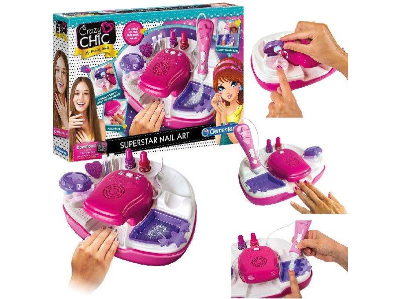 Clementoni Crazy Chic Nagelstudio Outdoorspeelgoed Bijna Crazy Chic Nagelstudio