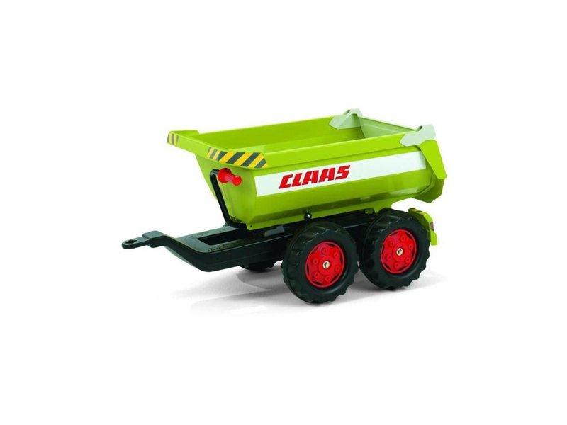 Rolly Toys Traptrekker Claas halfpipe trailer Rolly Toys container aanhanger Claas Outdoorspeelgoed