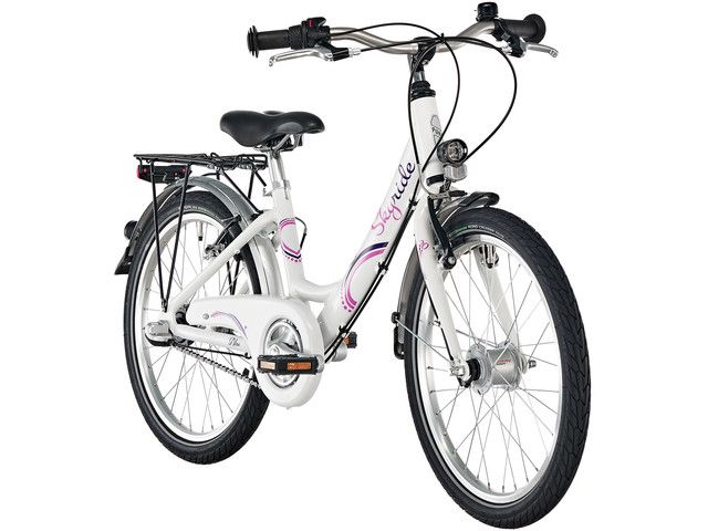 Kinderfiets Skyride 20 inch Aluminium Wit 6 versnellingen ...