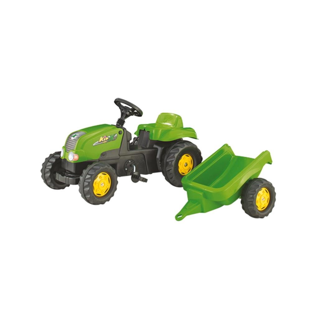 Rolly Toys rollyKid X met aanhanger groen Outdoorspeelgoed Rollykid (2 tot 4 jaar) Outdoorspeelgoed Bijna 1000m2