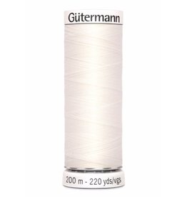 Gütermann Allesnaaigaren 200m - Cloud White