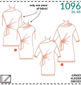 Patroon - It’s a fits 1096 - Jurk met knoop