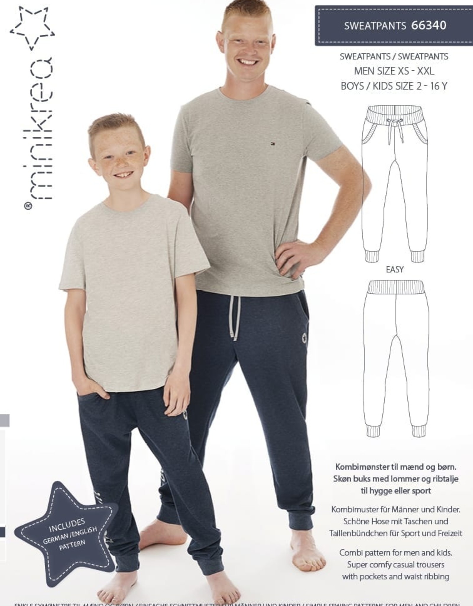 MiniKrea Patroon - MiniKrea - Joggingbroek