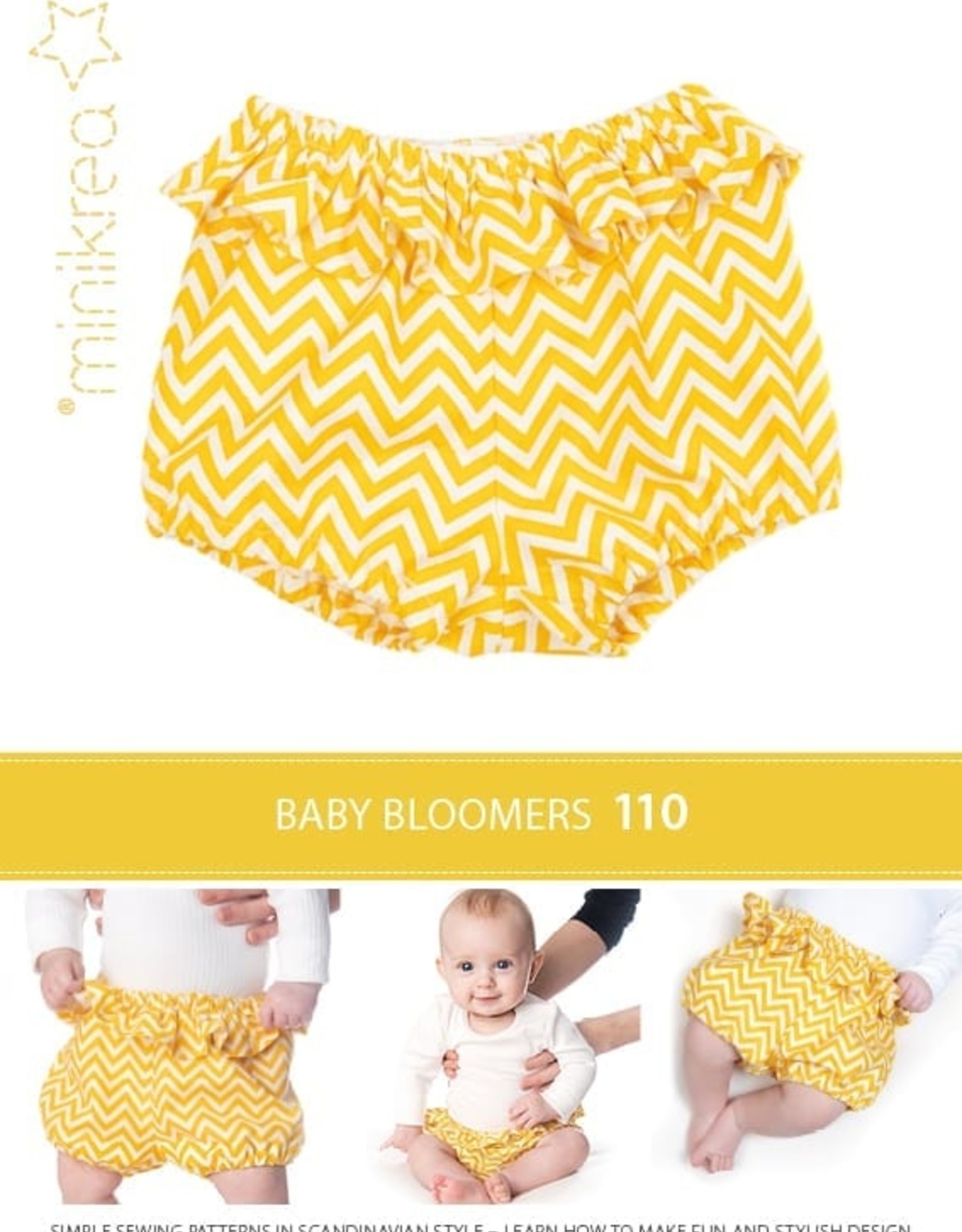 MiniKrea Patroon - Baby Bloomers