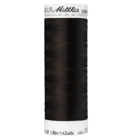 Mettler Seraflex - Elastisch garen - Very Dark brown - 1002