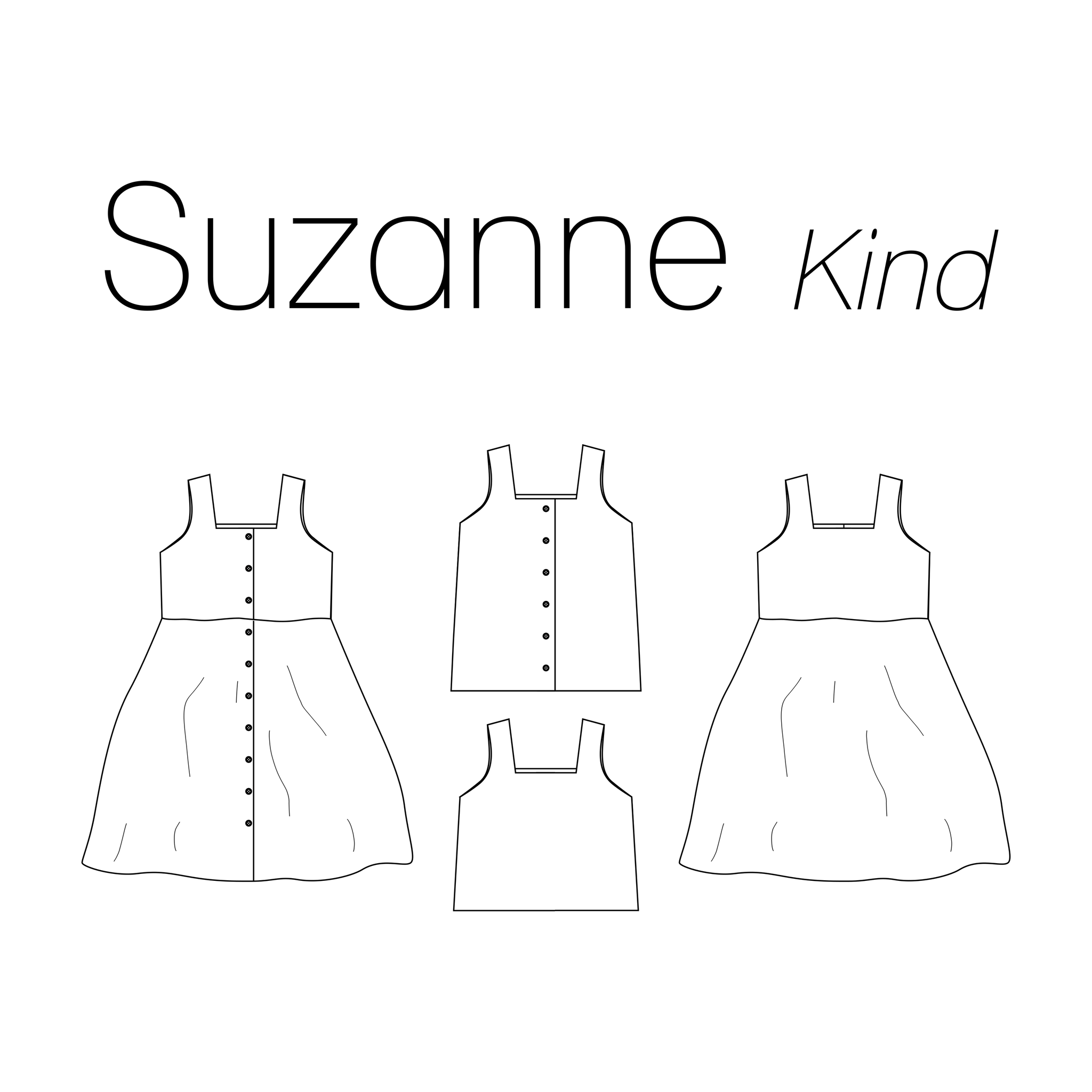 Studio Olive Patroon Suzanne jurk top