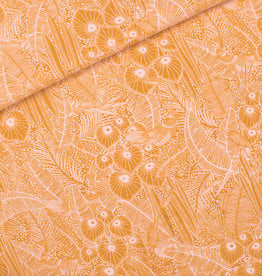 See You at Six Canvas Gabardine - Foliage Song - Ambergeel