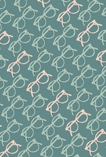 Art Gallery Katoen - Les Lunettes - Dusty Mint