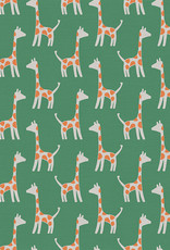 Paintbrush Studio Fabrics Katoen - Animal Kingdom - Giraf