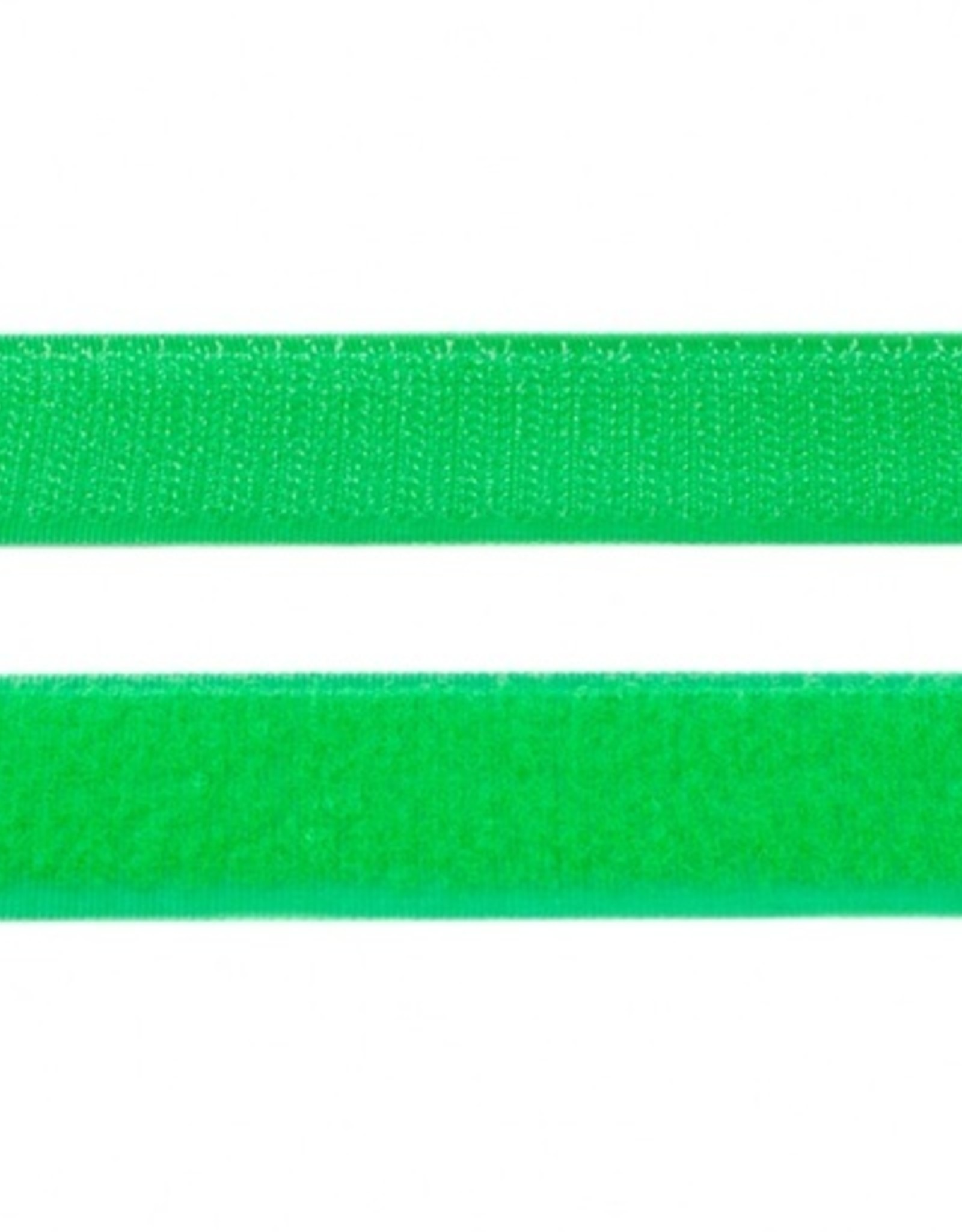 Klittenband - 2 kanten - Groen