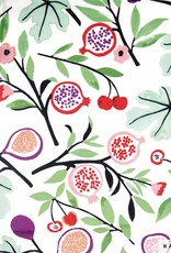 Katia Fabrics Katoen Poplin - Figs & Cherries