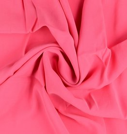 Sandwashed Viscose - Helder Pink