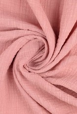 Vintage Slub Gauze - Old Rose