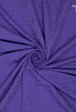 Fibre Mood Woven Jacquard Dark Purple - Leanne & Quilla